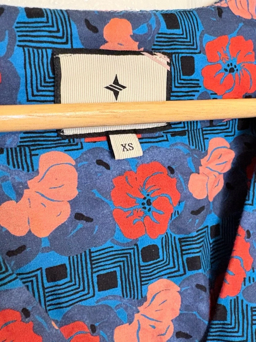 Tuckernuck Retro Floral Mitchell Dress XS - Picture 7 of 10